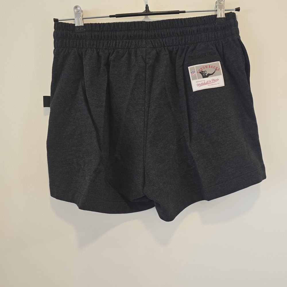 Mitchell & Ness Dark Gray Women's Philadelphia Eagles Shorts Size M Nwt - Picture 6 of 8